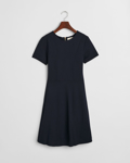 Bilde av GANT W FIT AND FLARE SS JERSEY DRESS