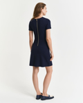 Bilde av GANT W FIT AND FLARE SS JERSEY DRESS