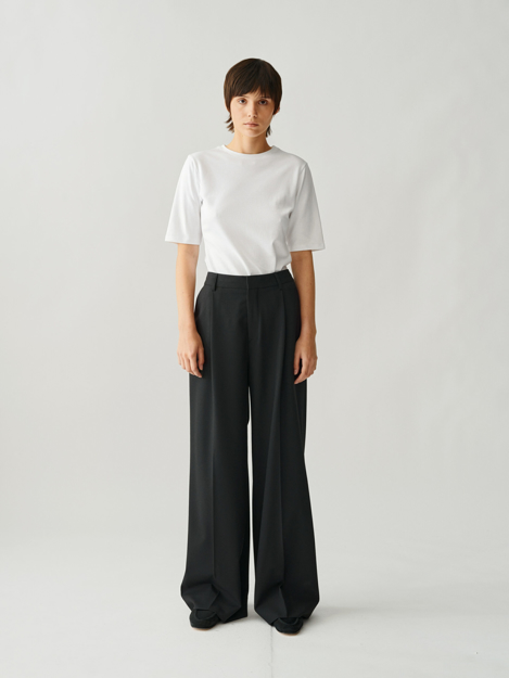 Bilde av JULIE JOSEPHINE MARIANNE HALF SLEEVE ROUNDNECK TEE