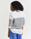 Bilde av GANT W BRETON RIB HALF ZIP SWEAT