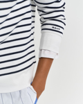 Bilde av GANT W BRETON RIB HALF ZIP SWEAT