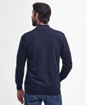 Bilde av BARBOUR COTTEN HALF ZIP KNITTED JUMPER
