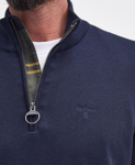 Bilde av BARBOUR COTTEN HALF ZIP KNITTED JUMPER