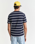 Bilde av GANT H STRIPED SS T-SHIRT