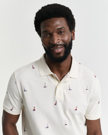 Bilde av GANT EMBROIDERED GRAPHIC POLO