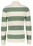 Bilde av GANT STRIPED COTTON CABLE HALF ZIP