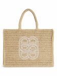 Bilde av ELLA & IL LENE STRAW BAG Beige ONE SIZE DAME
