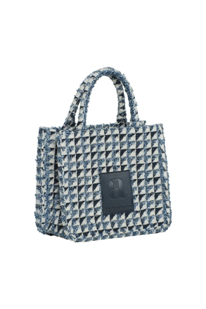 Bilde av ARNIE SAYS VESKE HARPER TOTE Blue Square ONE SIZE DAME