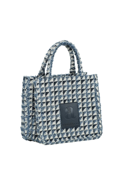 Bilde av ARNIE SAYS VESKE HARPER TOTE Blue Square ONE SIZE DAME