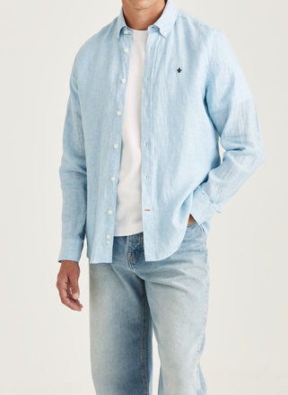 Bilde av MORRIS DOUGLAS LINEN SHIRT-CLASSIC FIT