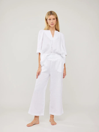 Bilde av ELLA & IL ELLIE LINEN TOP