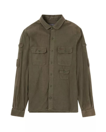 Bilde av AMUNDSEN M TRAVELLER'S LINEN SHIRT