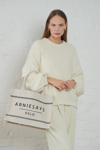 Bilde av ARNIE SAYS RIVERA SHOPPER Ecru ONE SIZE UNI
