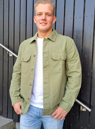 Bilde av GANT REG CANVAS OVERSHIRT