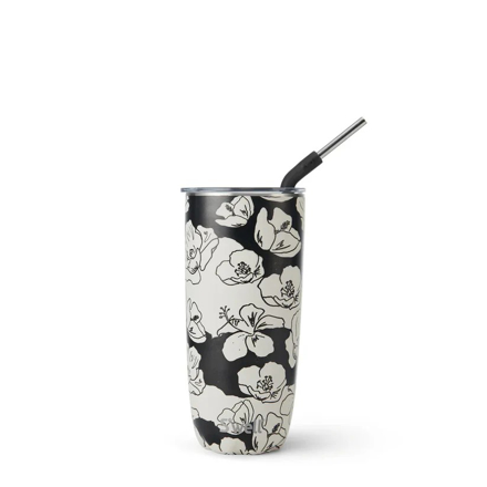 Bilde av S'WELL TUMBLER WITH STRAW 24OZ/700ML Charcoal ONE SIZE UNI