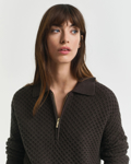 Bilde av GANT D COTTON TEXTURE HALF ZIP