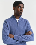 Bilde av GANT EXTRAFINE MERINO WOOL HALF ZIP