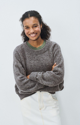 Bilde av AMERICAN VINTAGE W SWEATER VITOW