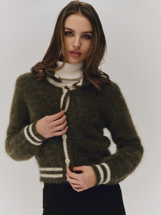 Bilde av ELLA & IL TWIGGY CHUNKEY CARDIGAN