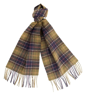 Bilde av BARBOUR TARTAN LAMBSWOLL SCARF Classic Tartan ONE SIZE UNI