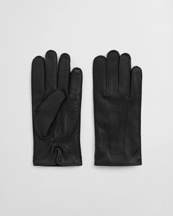 Bilde av GANT M CASHMERE LINED LEATHER GLOVES