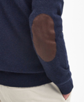 Bilde av BARBOUR M ESSENTIAL PATCH HALF ZIP KNITTED JUMPER