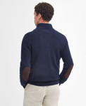 Bilde av BARBOUR M ESSENTIAL PATCH HALF ZIP KNITTED JUMPER