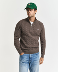 Bilde av GANT M COTTON CABLE HALF ZIP