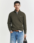 Bilde av GANT M COTTON CABLE HALF ZIP