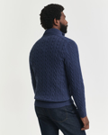 Bilde av GANT M COTTON CABLE HALF ZIP