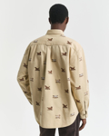 Bilde av GANT M REL EMBROIDERED TWILL SHIRT