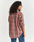 Bilde av GANT W REL CHECKED FLANNEL BD SHIRT