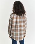 Bilde av GANT W REL CHECKED FLANNEL BD SHIRT