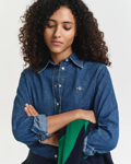 Bilde av GANT W REG DENIM SHIRT