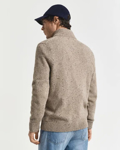Bilde av GANT M WOOL BLEND NEPS HALF BUTTONED