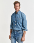 Bilde av GANT M REG DENIM SHIRT