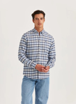 Bilde av MORRIS M FLANNEL CHECK SHIRT SLIM FIT