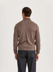 Bilde av MORRIS M MERINO CABLE ZIP CARDIGAN