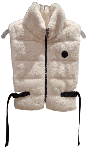 Bilde av ELLA & IL STINA TEDDY VEST White ONE SIZE DAME