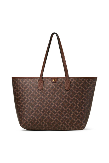 Bilde av ARNIE SAYS ULTIMATE MONOGRAM TOTE Brown ONE SIZE UNI