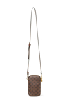 Bilde av ARNIE SAYS PHONE HOLDER MONOGRAM Brown ONE SIZE UNI